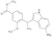 Methyl 4-[(5-Amino-1-methylindol-3-yl)methyl]-3-methoxybenzoate