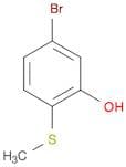Phenol, 5-bromo-2-(methylthio)-