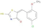 (5E)-5-(5-Chloro-2-methoxybenzylidene)-2-mercapto-1,3-thiazol-4(5H)-one