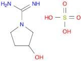 3-Hydroxypyrrolidine-1-carboxamidine sulfate