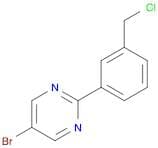 5-Bromo-2-(3-(chloromethyl)phenyl)pyrimidine