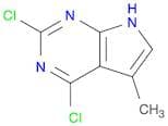 2,4-Dichloro-5-methyl-7H-pyrrolo[2,3-d]pyrimidine