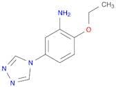 2-Ethoxy-5-(4H-1,2,4-triazol-4-yl)aniline