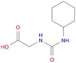 2-[(cyclohexylcarbamoyl)amino]acetic acid