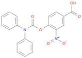 4-((Diphenylcarbamoyl)oxy)-3-nitrobenzoic acid