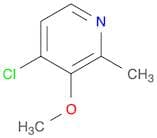 4-Chloro-3-methoxy-2-methylpyridine