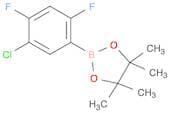 5-CHLORO-2,4-DIFLUOROPHENYLBORONIC ACID PINACOL ESTER