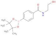 4-(2-Hydroxyethylcarbamoyl)phenylboronic acid, pinacol ester