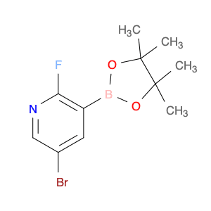 5-BROMO-2-FLUORO-3-(4,4,5,5-TETRAMETHYL-[1,3,2]-DIOXABOROLAN-2-YL)PYRIDINE