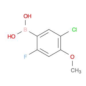 (5-Chloro-2-fluoro-4-methoxyphenyl)boronic acid