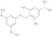 3,5-Dimethyl-4-(3',5'-dimethoxybenzyloxy)phenylboronic acid