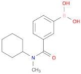 3-(Cyclohexyl(methyl)carbamoyl)phenylboronic acid