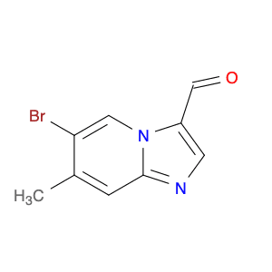 6-Bromo-7-methylimidazo[1,2-a]pyridine-3-carbaldehyde