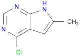 4-Chloro-6-methyl-7H-pyrrolo[2,3-d]pyrimidine