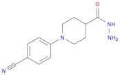 1-(4-Cyanophenyl)piperidine-4-carbohydrazide