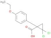 2,2-Dichloro-1-(4-ethoxyphenyl)cyclopropanecarboxylic acid