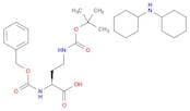 Dicyclohexylamine (S)-2-(((benzyloxy)carbonyl)amino)-4-((tert-butoxycarbonyl)amino)butanoate