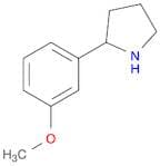 2-(3-Methoxyphenyl)pyrrolidine