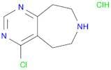 4-Chloro-6,7,8,9-tetrahydro-5H-pyrimido[5,4-d]azepine hydrochloride