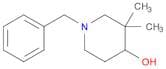 1-Benzyl-3,3-dimethylpiperidin-4-ol