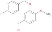 3-[(4-Fluorophenyl)methoxy]-4-methoxybenzaldehyde
