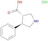 (+/-)-Trans-4-phenyl-pyrrolidine-3-carboxylic acid, HCl