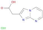 Imidazo[1,2-a]pyrimidine-2-acetic acid hydrochloride