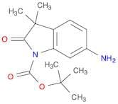 1-BOC-6-AMINO-3,3-DIMETHYL-2-OXO-2,3-DIHYDRO-INDOLE