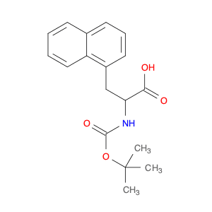 1-Naphthalenepropanoic acid, a-[[(1,1-dimethylethoxy)carbonyl]amino]-