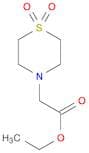 Ethyl 2-(1,1-dioxidothiomorpholino)acetate