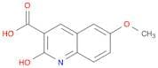 2-Hydroxy-6-methoxyquinoline-3-carboxylic acid