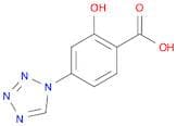 2-hydroxy-4-(1H-tetrazol-1-yl)benzoic acid