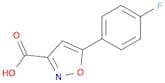 5-(4-Fluoro-phenyl)-isoxazole-3-carboxylic acid