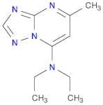 [1,2,4]Triazolo[1,5-a]pyrimidin-7-amine,N,N-diethyl-5-methyl-