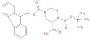 (S)-1-N-Boc-4-N-Fmoc-piperazine2-carboxylic acid