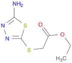 Acetic acid,2-[(5-amino-1,3,4-thiadiazol-2-yl)thio]-, ethyl ester