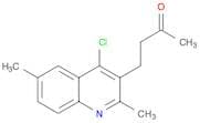 4-(4-Chloro-2,6-dimethylquinolin-3-yl)butan-2-one