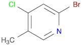 2-Bromo-4-chloro-5-methylpyridine