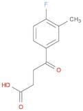4-(4-FLUORO-3-METHYLPHENYL)-4-OXOBUTYRIC ACID