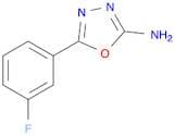 5-(3-Fluorophenyl)-1,3,4-oxadiazol-2-amine