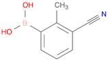 3-Cyano-2-methylphenylboronic acid