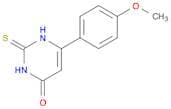 2-Mercapto-6-(4-methoxyphenyl)pyrimidin-4(3H)-one