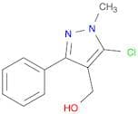 (5-Chloro-1-methyl-3-phenyl-1H-pyrazol-4-yl)methanol