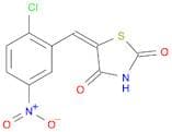 (E)-5-(2-Chloro-5-nitrobenzylidene)thiazolidine-2,4-dione