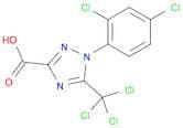 1-(2,4-Dichlorophenyl)-5-(trichloromethyl)-1H-1,2,4-triazole-3-carboxylic acid