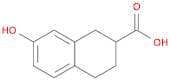 7-Hydroxy-1,2,3,4-tetrahydronaphthalene-2-carboxylic acid