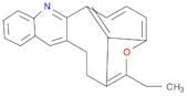 2-Ethyl-3,4-dihydrobenzofuro[3',4':5,6,7]cyclohepta[1,2-b]quinoline