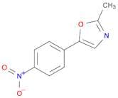 2-Methyl-5-(4-nitrophenyl)-1,3-oxazole