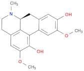 4H-Dibenzo[de,g]quinoline-1,9-diol,5,6,6a,7-tetrahydro-2,10-dimethoxy-6-methyl-, (6aS)-