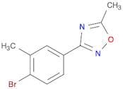3-(4-Bromo-3-methylphenyl)-5-methyl-1,2,4-oxadiazole